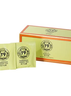T9栀子仙露晶枕包组合装20包茶包绿茶花草茶袋泡茶送礼礼物40g