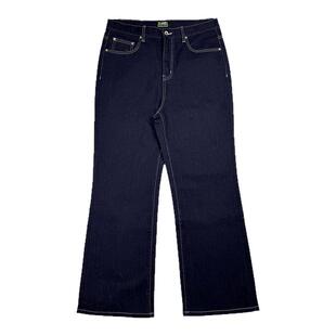 ComicTree C.t 2025秋季原色明线竹节纹牛仔长裤男士新款美式直筒