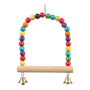 鹦鹉秋千玩具解闷自嗨专用爬梯玄风虎皮保暖鸟笼装饰造景用品大全