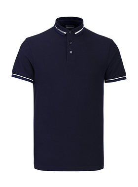 【自营】EMPORIO ARMANI/阿玛尼男士polo衫商务休闲气质短袖t恤