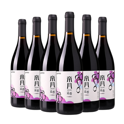 帝月黑比诺干红葡萄酒混酿红酒