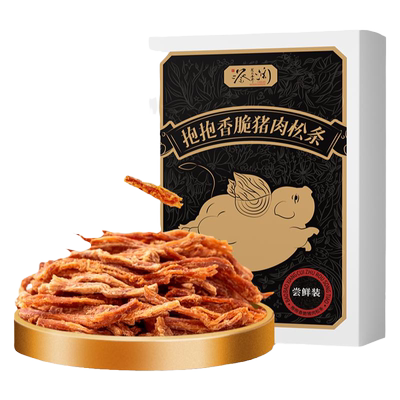 蔡澜花花世界抱抱香脆猪肉松条