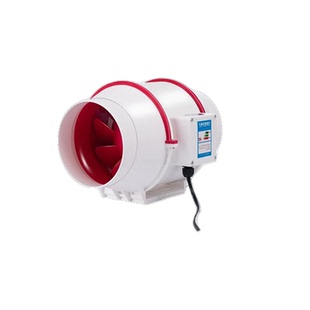 管道风机斜流增压卫生间换气扇厨房排风扇房间客厅卧室换气新风机