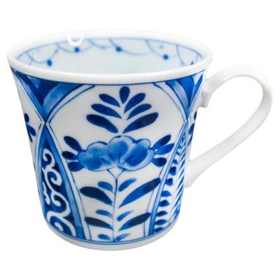 蓝凛堂陶瓷青花家用马克杯水杯