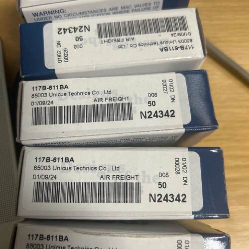询价-实价 MAC电磁阀117B-611BA/117B-6