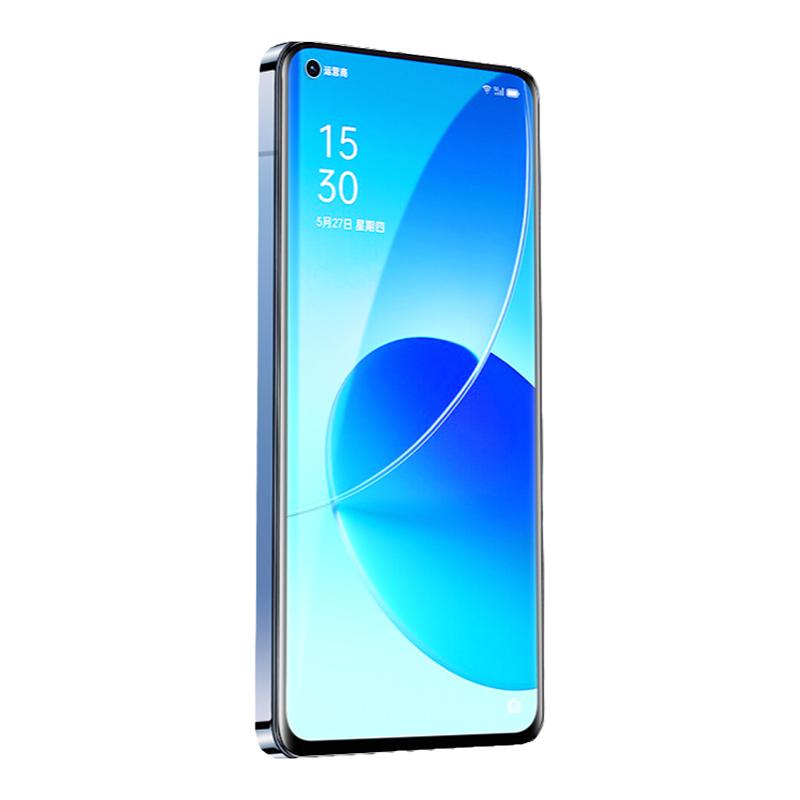 适用opporeno6水凝膜5G全屏覆盖reno6pro手机膜抗指纹无白边保护reno6pro+钢化膜高清抗蓝光PEQM00纳米全包边