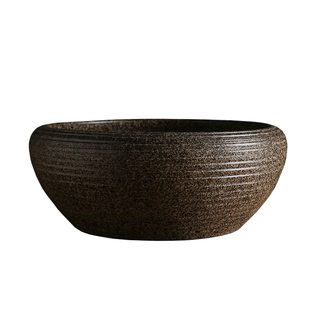 景德镇陶瓷鱼缸复古桌面摆件风水招财金鱼缸乌龟睡莲荷花盆大号