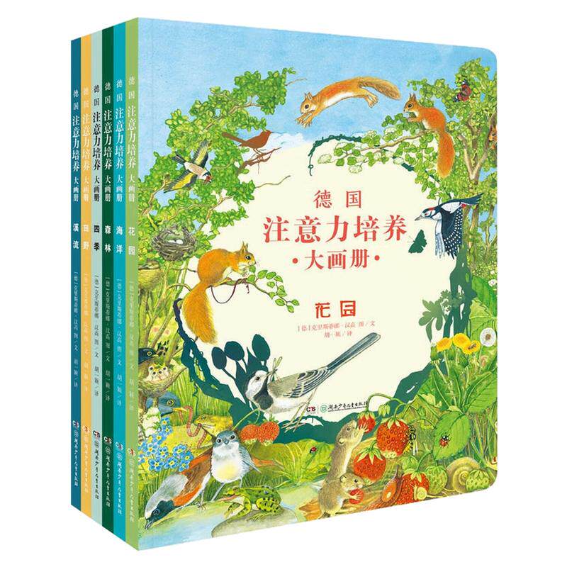 德国注意力培养大画册绘本图书