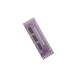 单片机串转并管脚IO扩展模块74HC595输出口扩展3转24pin LED控制