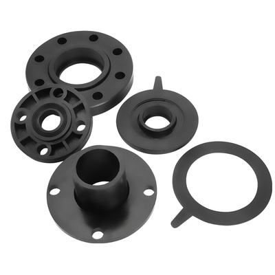 顶建pe法兰管材管件hdpe对接承插法兰盘对焊法兰头片热熔活套接头