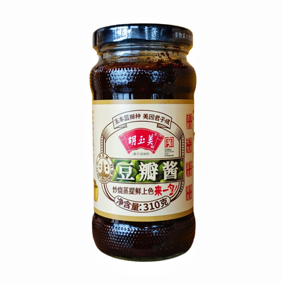 正品安庆胡玉美310g豆瓣酱微微辣