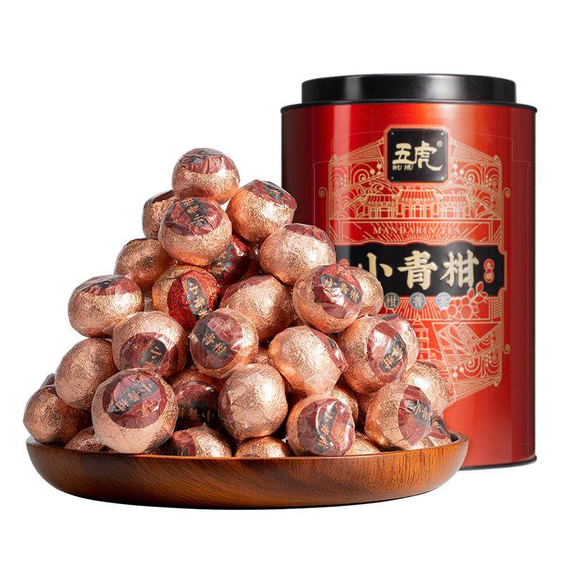 五虎小青柑普洱茶500g