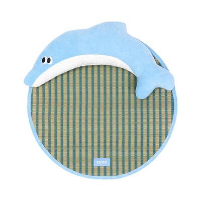 zeze蔺草凉席猫垫子猫咪睡窝