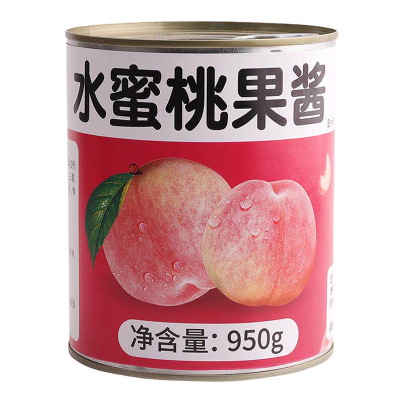 蜜桃四季春专用桃果酱奶茶店商用