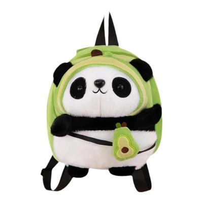 新款熊猫儿童双肩背包儿童书包