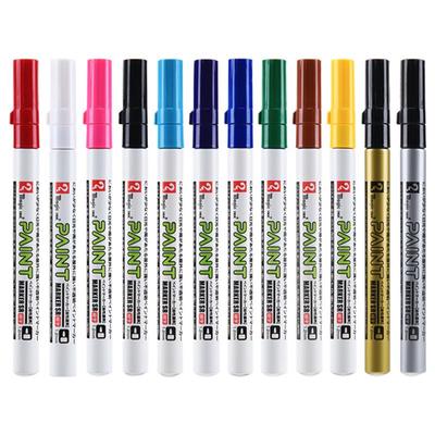 日本仲林防水不掉色明星油漆笔