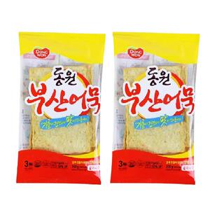 正宗韩国进口东远鱼饼海鲜饼韩式火锅关东煮鱼糕串竹轮卷炒年糕