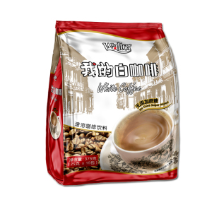 我的白咖啡无蔗糖添加马来西亚原装进口速溶咖啡粉奶咖二合一条装