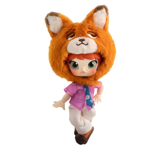 POPMART泡泡玛特MOLLY疯狂动物城2系列1/12可动人偶盲盒潮玩玩具
