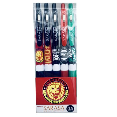 ZEBRA中性笔职业摔跤联盟限量版