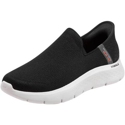 Skechers斯凯奇闪穿鞋秋冬男休闲一脚蹬爸爸运动鞋轻便老人鞋