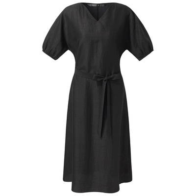 歌莉娅真丝连衣裙高端香云纱裙子