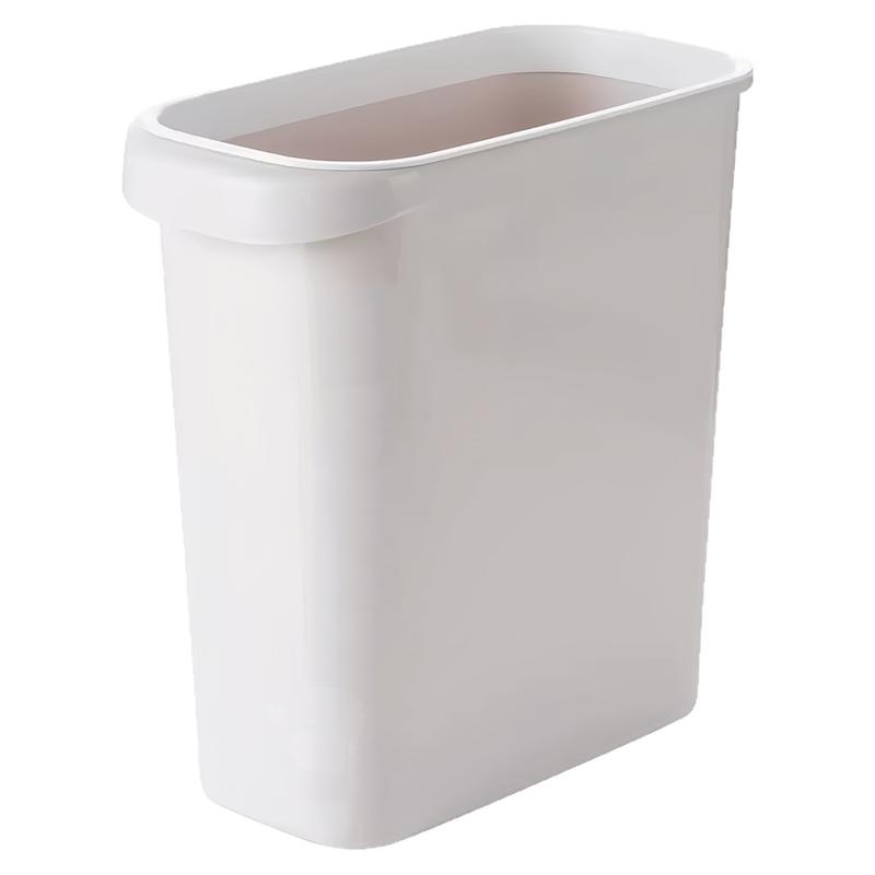 卫生间夹缝无盖塑料垃圾桶2L