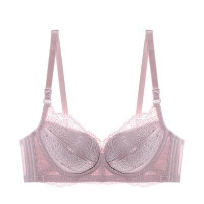 小胸聚拢不空杯上托调整型内衣女