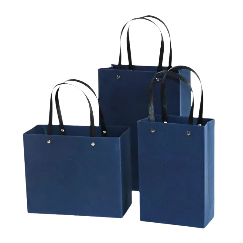 彩色加厚白卡纸袋服装店手提袋