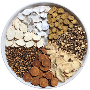 柴胡桂枝干姜汤7副装精选柴胡桂枝黄芩天花粉干姜炙甘草牡蛎原材