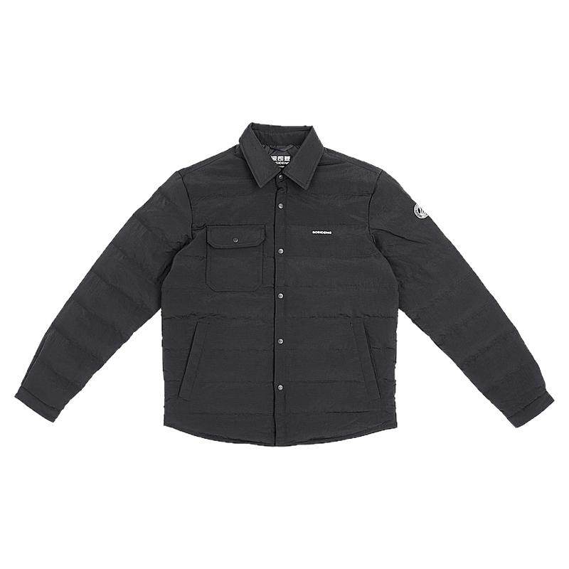 波司登短款衬衫领轻薄羽绒服