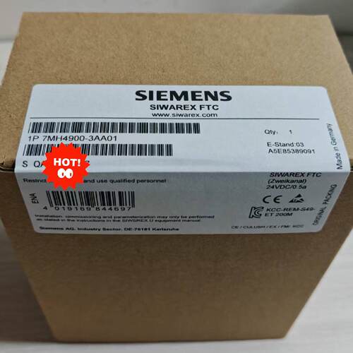 询SIWAREX FTC模块，型号7MH4900-3AA01，