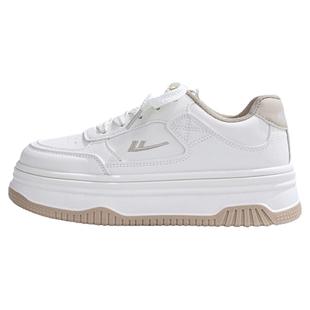 回力鞋子女鞋百搭加绒小白鞋女款2025新款秋季休闲鞋学生增高板鞋