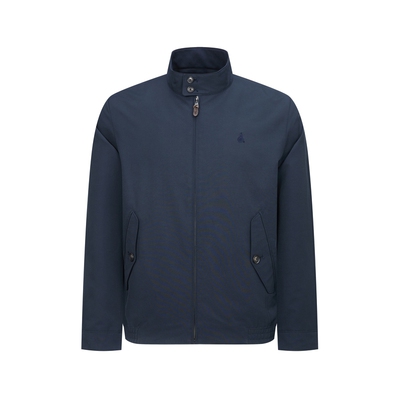 滨波男士厅局风通勤立领夹克外套