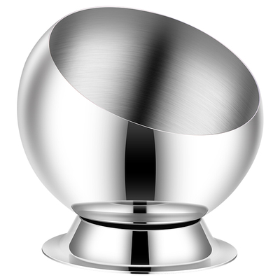 火锅店不锈钢酱料碗斜口调味料罐