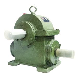 WD船用齿轮箱减速器小型搅拌机家用铜涡轮升降手摇式蜗轮蜗杆变速