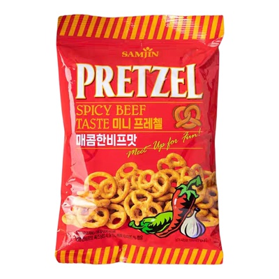 韩国三进咸味芝士蝴蝶形饼干