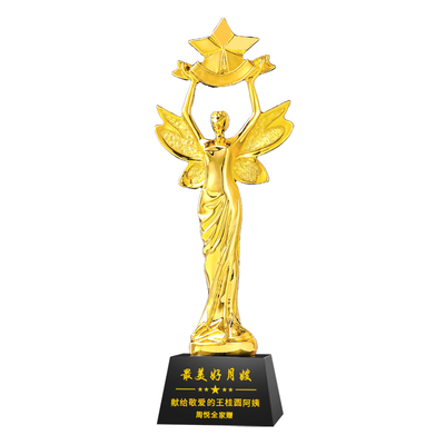 中国好月嫂奖杯定制照片金牌阿姨