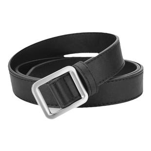 稻草人皮带女2026新款女士牛仔裤带简约无孔连衣裙装饰腰带收腰带