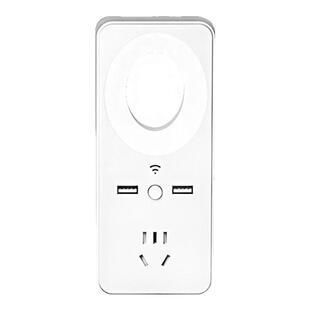 语音小夜灯插座一体式床头灯卧室睡眠婴儿喂奶柔和护眼台灯插电式