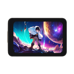 微雪 ESP32-S3高性能开发板带1.64寸 AMOLED彩色触摸屏 QSPI接口