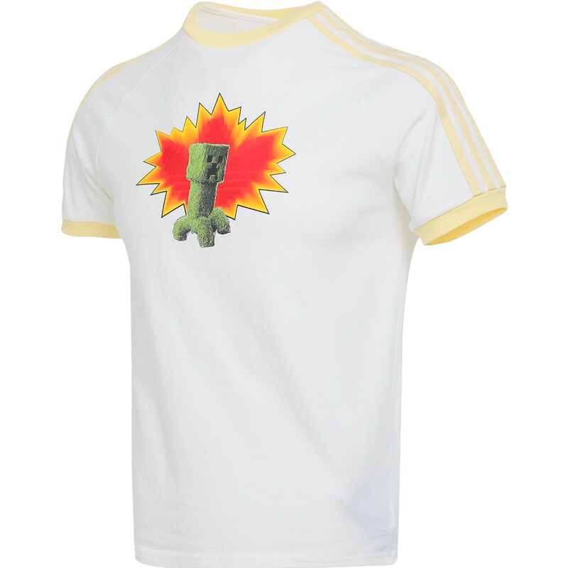 adidas阿迪三叶草男大童GFX TEE针织运动短袖T恤JZ9930