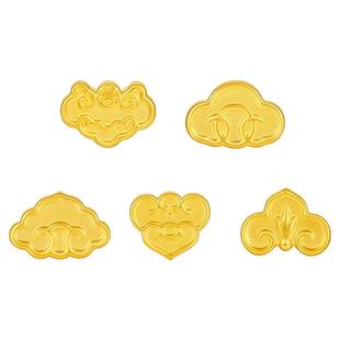 周六福黄金5d硬金手绳女款如意黄金红绳定价送女友新年礼物官方