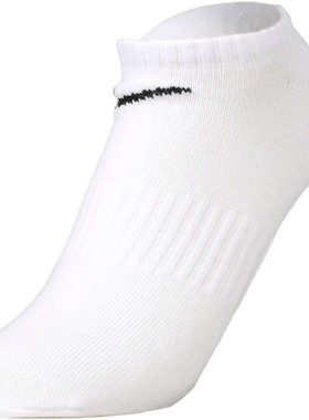 Nike耐克袜子男袜女袜秋季新款船袜隐形袜跑步训练运动袜SX7678