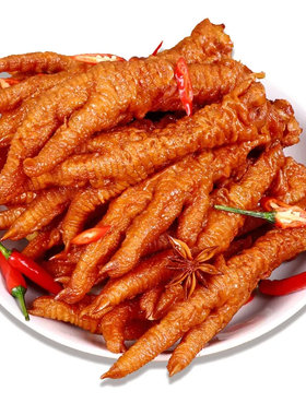 虎皮凤爪鸡爪子袋装夜宵充饥