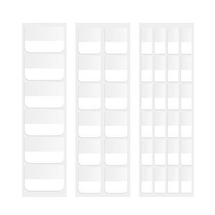 索引贴标签贴纸便利贴学生用小条标记荧光便签贴白色简约可书写纸质粘性强莫兰迪办公室用分类指示书签引索贴