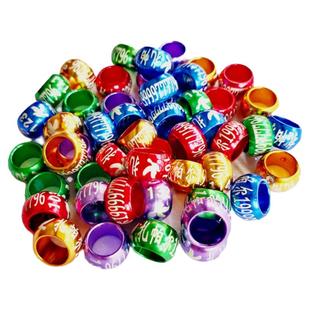 观赏鸽信鸽足环识别环鸽子脚环卡环元宝翻翻高飞种鸽定做私人环