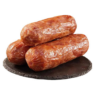 青岛老火腿猪腱子肉烤香肠果木熏烤老式三明治纯即食解馋礼盒早餐