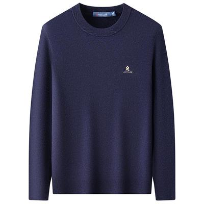 梦特娇一线成衣纯羊毛衫圆领百搭