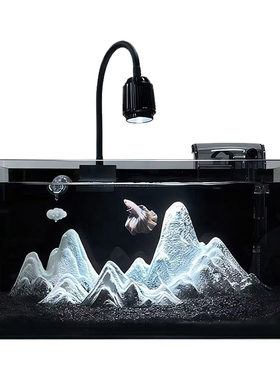 免换水全套造景桌面恒温鱼缸